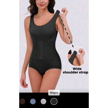 Body modelador, control abdomen, ajuste de cintura y levantamiento de glúteos