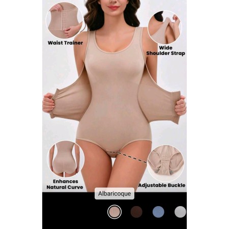 Body modelador, control abdomen, ajuste de cintura y levantamiento de glúteos