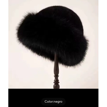 Gorro Mongol de Felpa imitación Visón