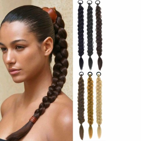 Extensiones de TRENZA Espina de Pescado 60 cm