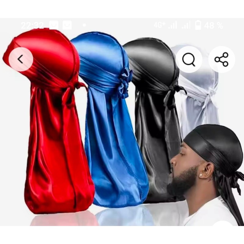 Bandana turbante Unisex antitranspirable